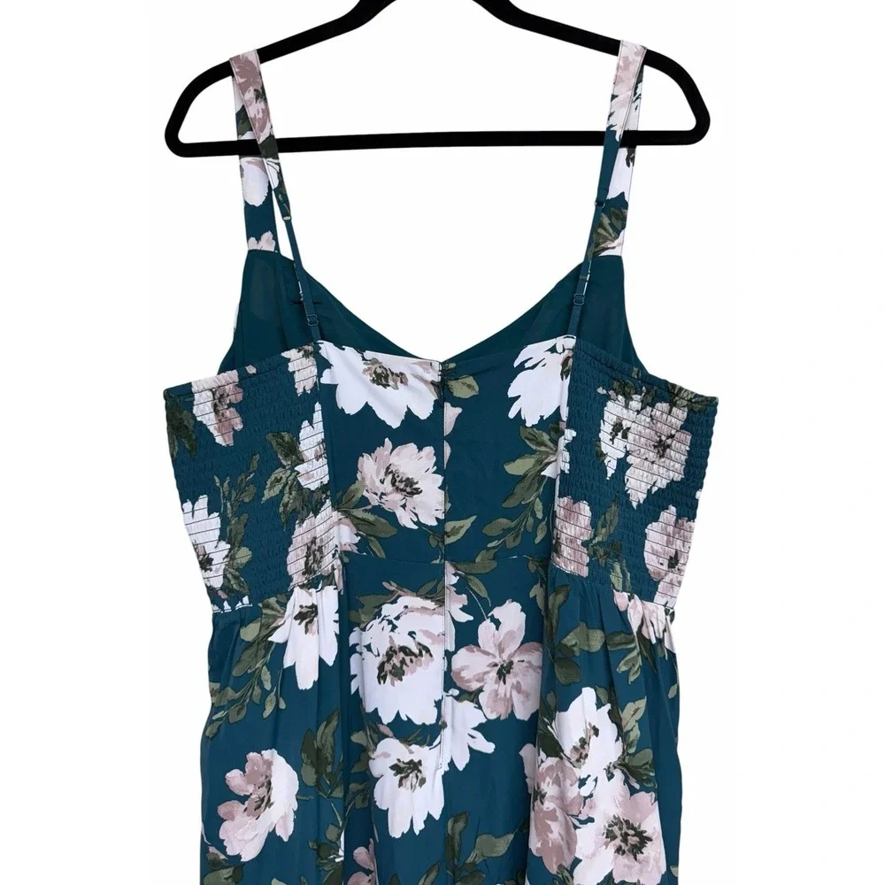 ABERCROMBIE & FITCH Drama Ruffle Tiered Maxi Dress Women's Size 2XL